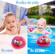 Dětská fontána do vany - Růžová