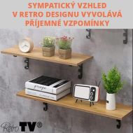 Držák mobilního telefonu s vestavěným reproduktorem - RetroTV