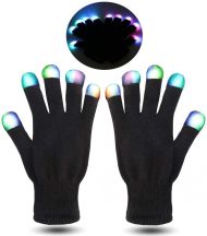 Rukavice s LED špičkami - PARTY GLOVES