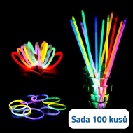 Svítící tyčinky LightStick 100 ks