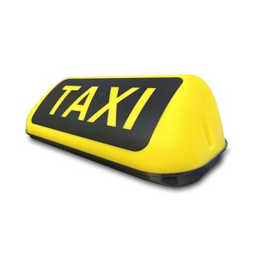 Taxi světlo na střechu auta s magnetem, 12V - 35x15x12 cm