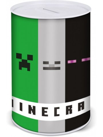 Plechová pokladnička Minecraft